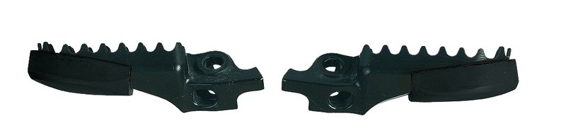 Patin de repose-pieds UFO Supermotard noir – KTM