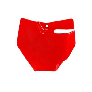 Plaque numéro frontale UFO rouge Gas Gas MC 85