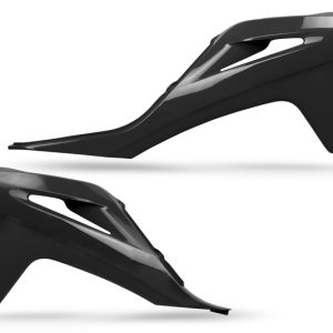 Ouïes de radiateur UFO noir Gas Gas MC