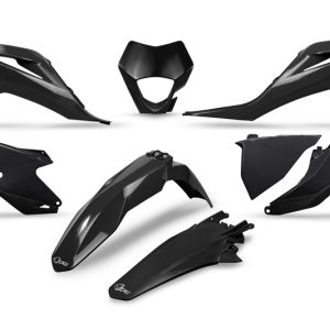 Kit plastiques UFO noir Gas Gas EC