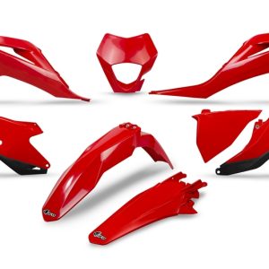 Kit plastiques UFO rouge Gas Gas EC