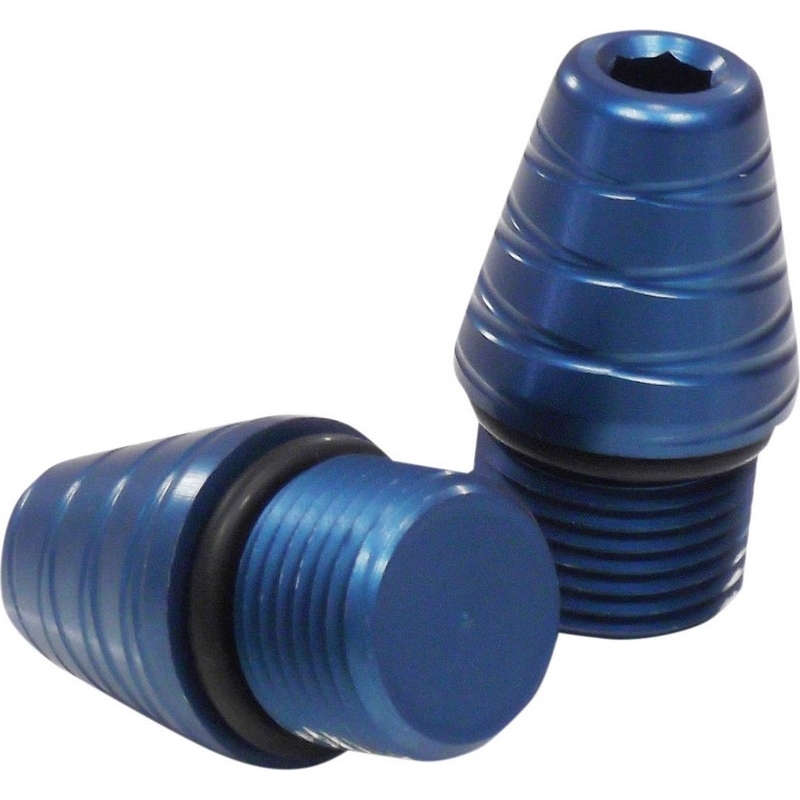 Embouts de guidon GILLES TOOLING LG bleu