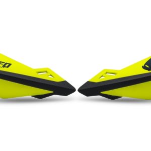 Protège-mains UFO jaune Husqvarna