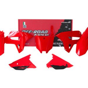 Kit plastiques RACETECH rouge OEM – Honda CRF450RX