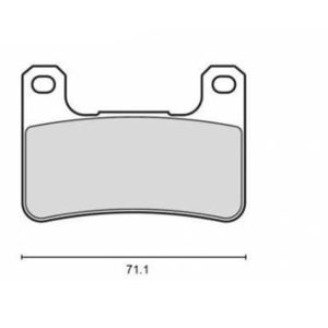 Plaquettes de frein BREMBO UPGRADE Type M118Z03 Z03 – Endurance Racing