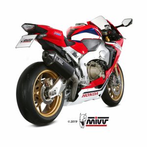 Silencieux MIVV Speed Edge Steel Black/carbone – Honda CBR1000RR