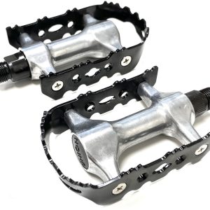 Pédales XERAMA VTT/Ville alu Axe CR-Mo – noir