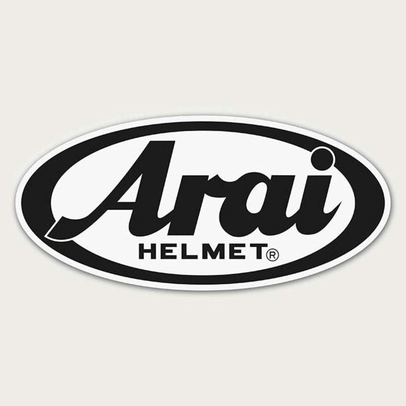 Autocollant ARAI 52x24cm – taille XL