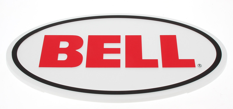 Enseigne BELL - noir/blanc/rouge
