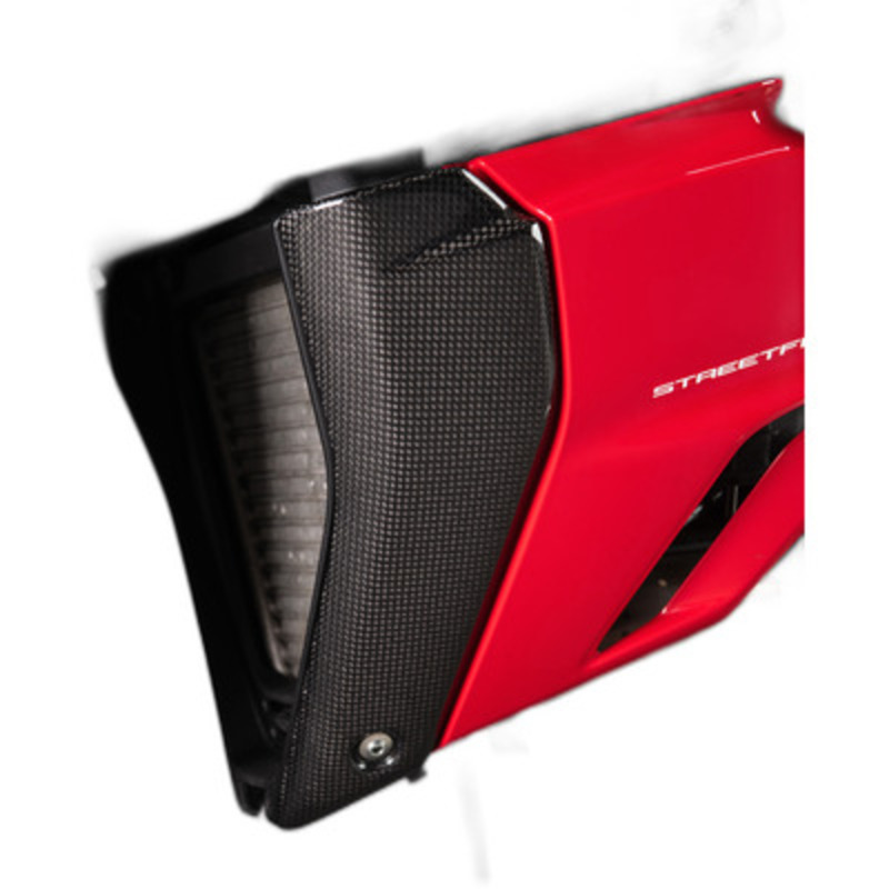 Protection de radiateru d’huile LIGHTECH carbone brillant