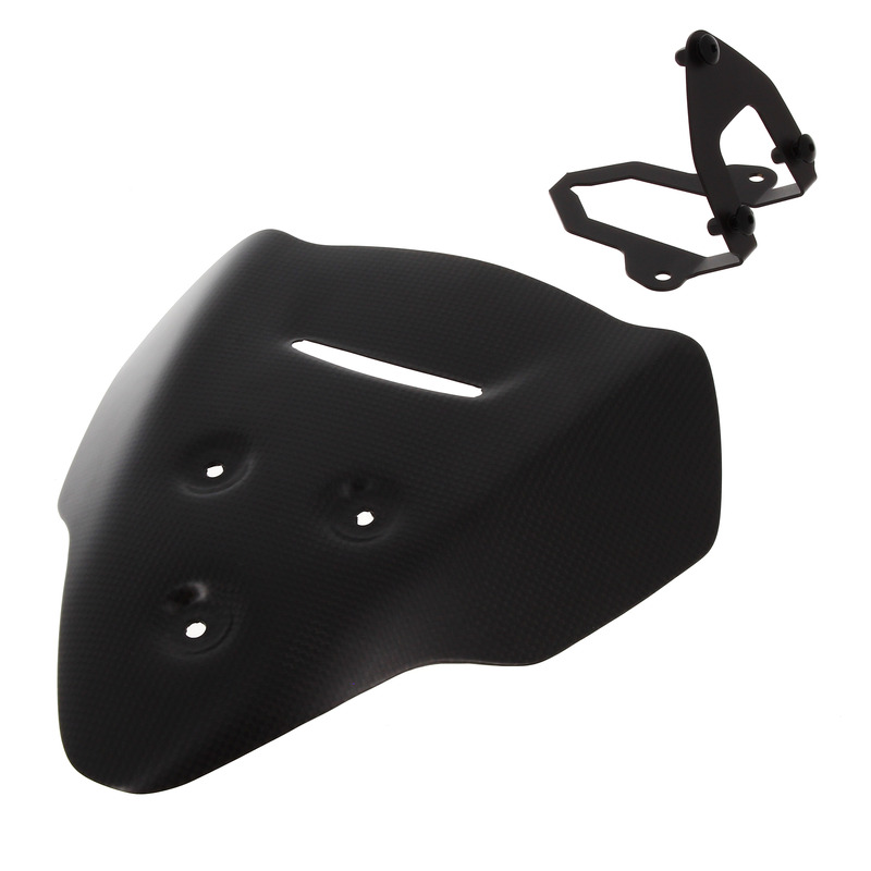 Couvercle de support de compteur LIGHTECH carbone mat