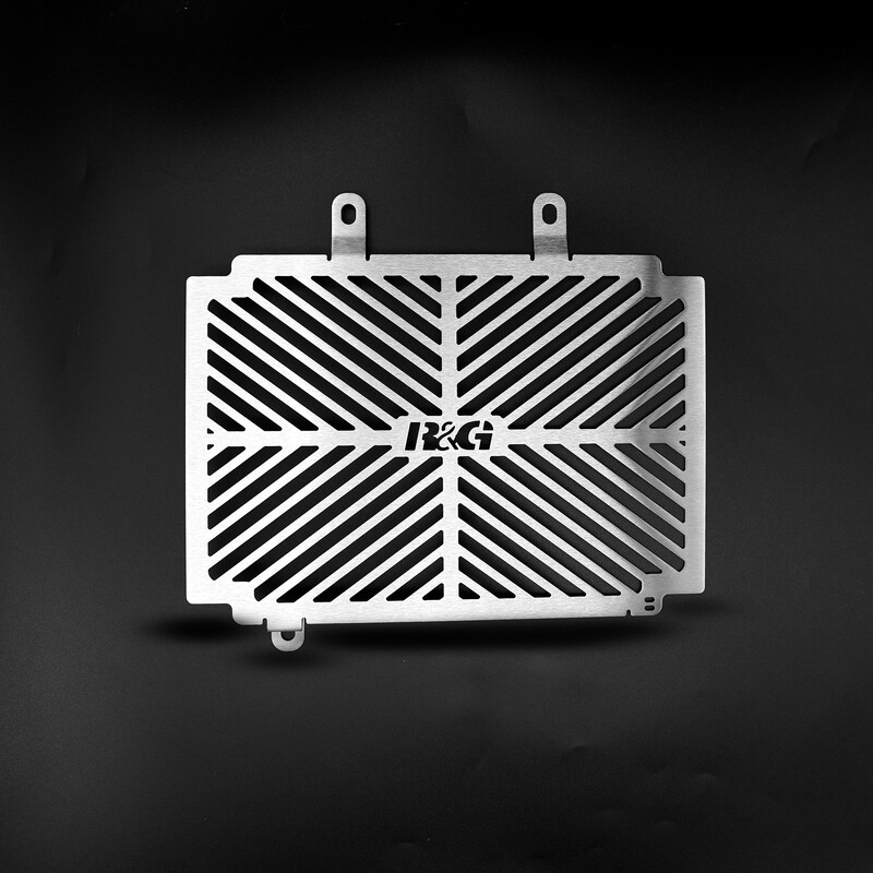 Protection de radiateur gravée R&G RACING – inox Husqvarna Svartpilen/Vitpilen 125