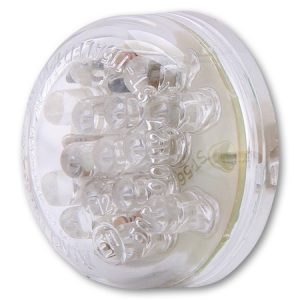 Feux arrière LED SHIN YO Disc, verre cair, homologué E