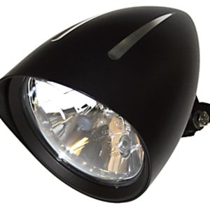 Feu avant H4 HIGHSIDER pro Classic 1 Extreme – 5 3/4 pouces, homologué E – noir – à l&rsquo;unité