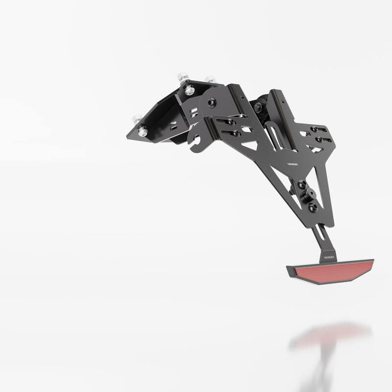 Support de plaque HIGHSIDER pro Akron-RS – Honda – sans feu arrière