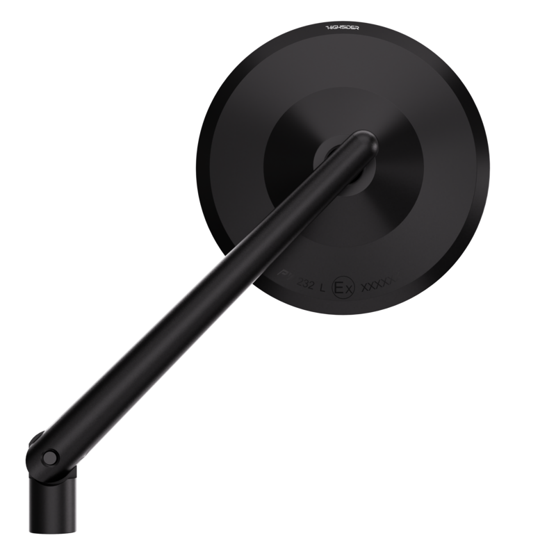 Rétroviseur de guidon HIGHSIDER pro Montana-Blast – noir – l&rsquo;unité