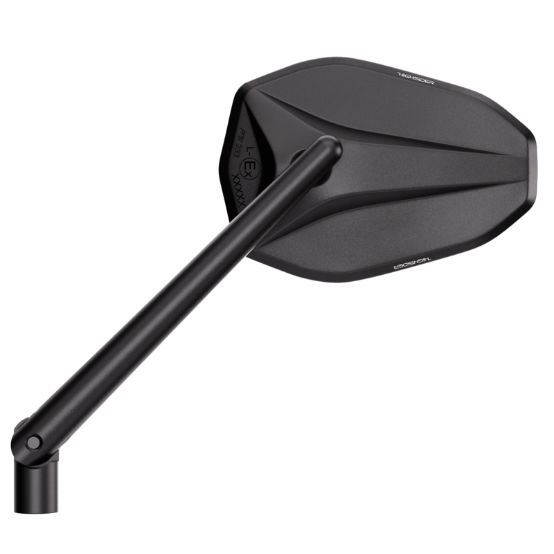 Rétroviseur de guidon HIGHSIDER pro Victory-Blast – noir – l&rsquo;unité