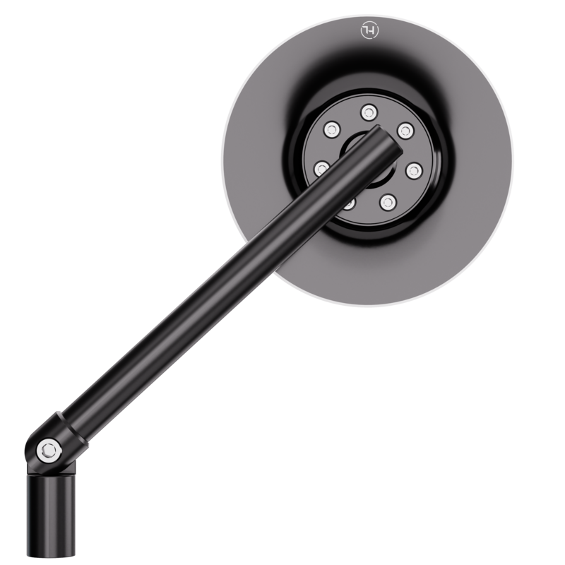 Rétroviseur sur guidon HIGHSIDER pro Conero – noir
