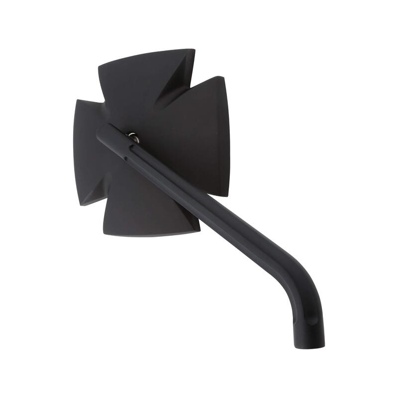Rétroviseur sur guidon HIGHSIDER pro Iron Cross – noir