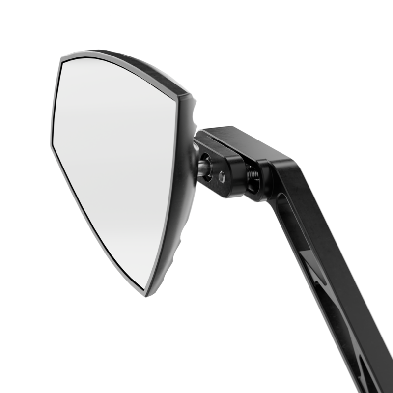 Rétroviseur sur guidon HIGHSIDER pro Wave – noir/noir