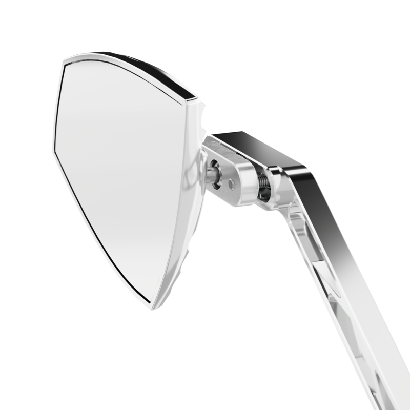 Rétroviseur sur guidon HIGHSIDER pro Wave – noir/chromé