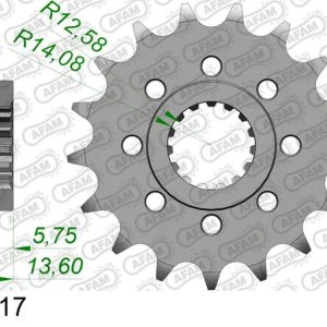 Pignon AFAM acier standard – 520