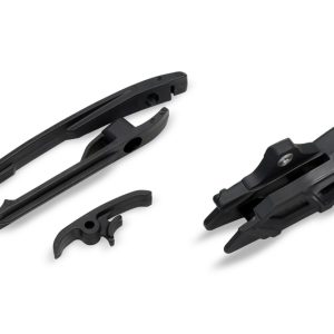 Kit patin de bras oscillant + guide chaîne UFO – noir Gas Gas