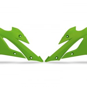 Ouïes de radiateur UFO – vert Kawasaki KX85