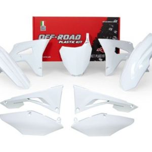 Kit plastiques RACETECH Revolution – blanc Honda CRF