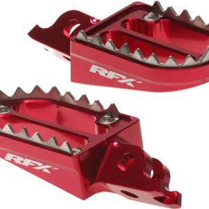 Repose-pieds RFX Pro Series Shark Teeth – rouge