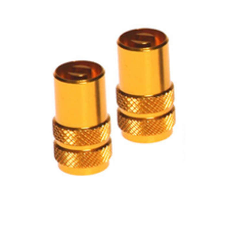 Capuchons de valve RFX Sport Series avec clé de valve 2pcs - doré