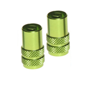 Capuchons de valve RFX Sport Series avec clé de valve 2pcs – vert