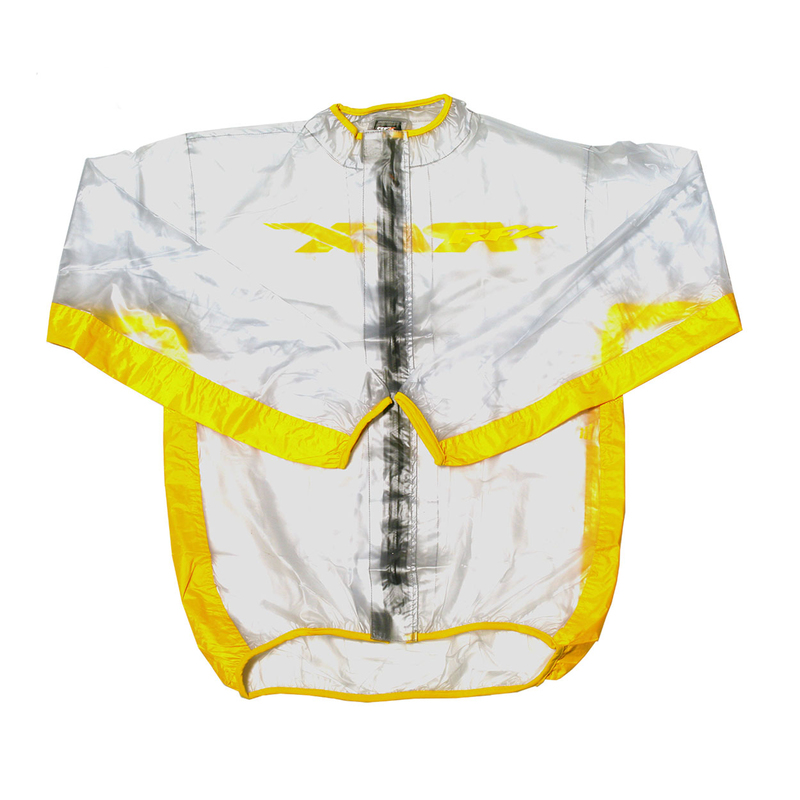 Veste de pluie RFX Sport Series – taille M – transparent/jaune
