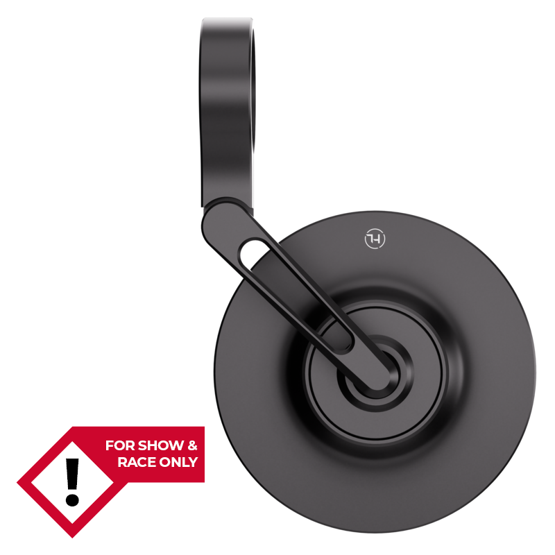 Rétroviseur embout de guidon HIGHSIDER pro Conero-XS universel – noir