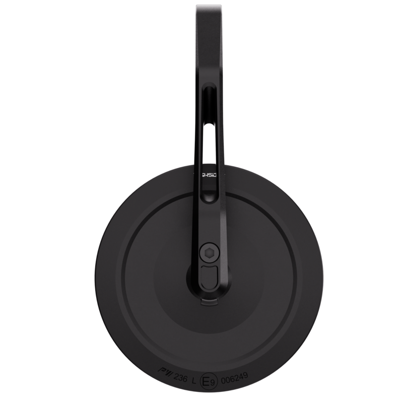 Rétroviseur embout de guidon HIGHSIDER pro Montana-Slim universel – noir