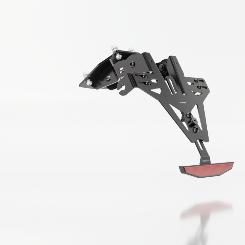 Support de plaque HIGHSIDER pro Akron-RS – BMW – sans feu arrière