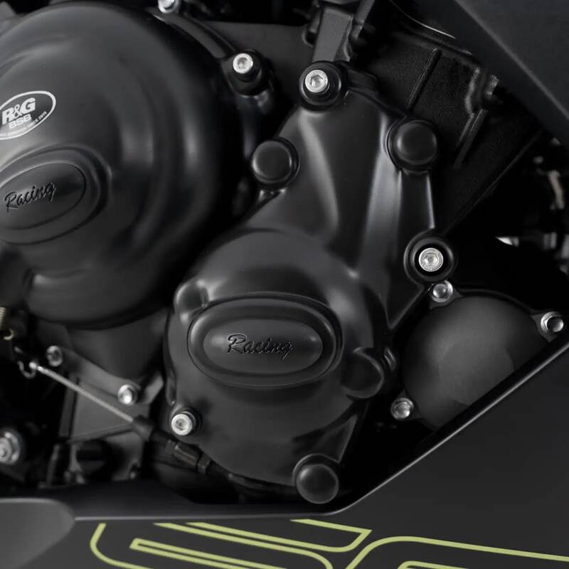 Couvre-carter droit (allumage) R&G RACING Race Series – Black Triumph Trident 660