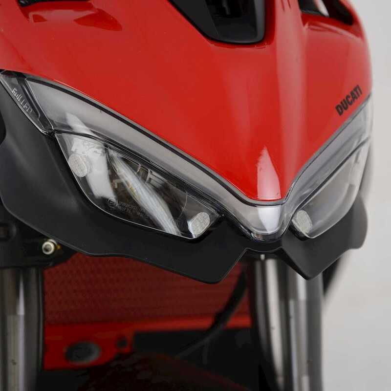 Écran de protection feu avant par pair R&G RACING transparent – Ducati Streetfighter V4