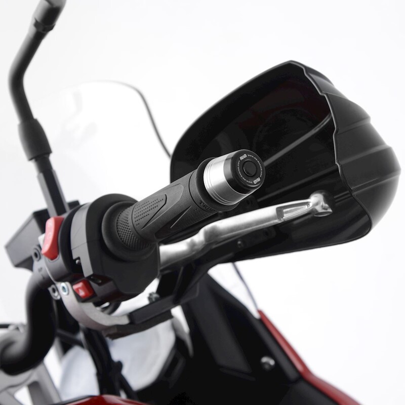 Embouts de guidon R&G RACING (sans rétroviseurs) Noir – Triumph