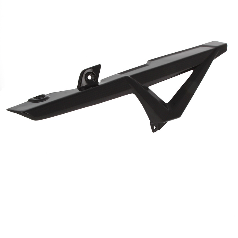 Carter de chaine LIGHTECH carbone brillant