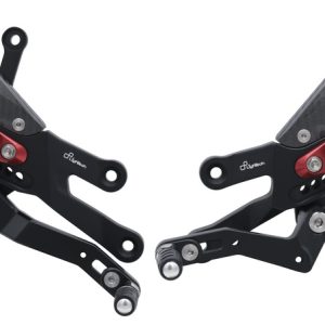 Commandes reculées réglables LIGHTECH Racing – sélection standard