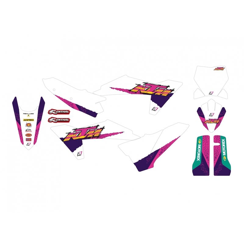 Kit déco BLACKBIRD Retro – KTM SX/SX-F
