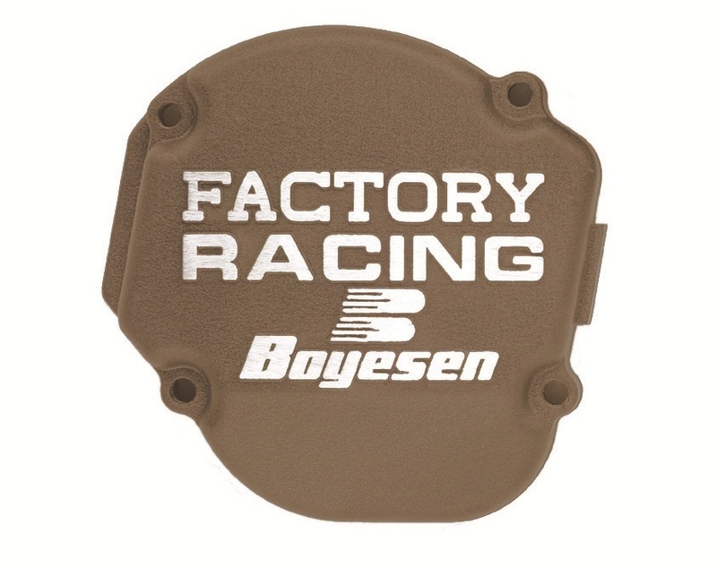 Couvercle de carter d'allumage BOYESEN Factory Racing - magnésium