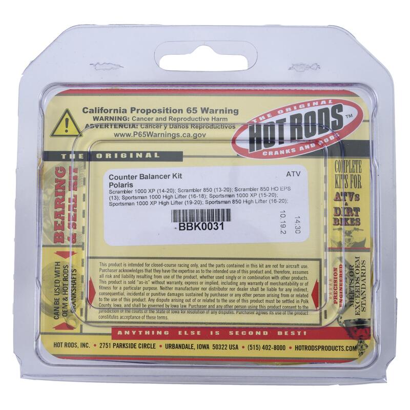 Jeu de roulement de contrepoids HOT RODS – Polaris