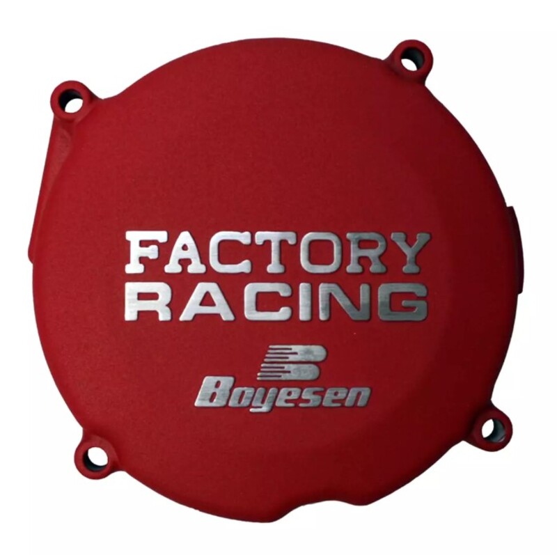 Couvercle de carter d’allumage BOYESEN Factory Racing – rouge