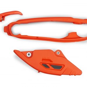 Kit guide chaîne + patin de bras oscillant UFO