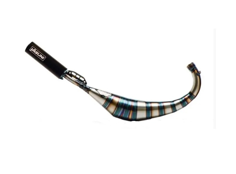 Pot d'échappement YASUNI Carrera 16/07 Carbone - Kevlar Minarelli 70cc Homologué