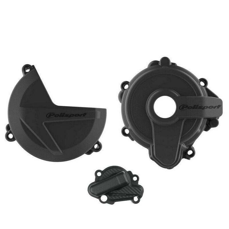 kit protection de carter d’embrayage, d’allumage et de pompe à eau POLISPORT – Sherco SE 250 / 300 (14-22)