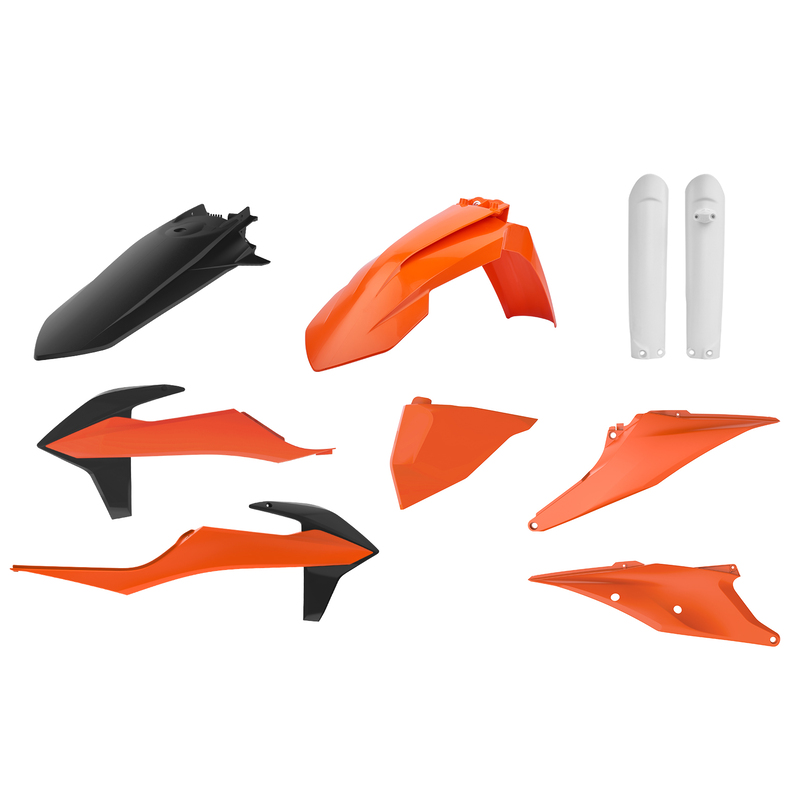 Kit plastique POLISPORT couleur origine – KTM EXC/EXC-F