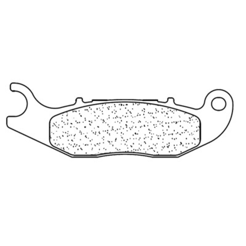 Plaquettes de frein CL BRAKES Maxi Scooter métal fritté – 3119MSC